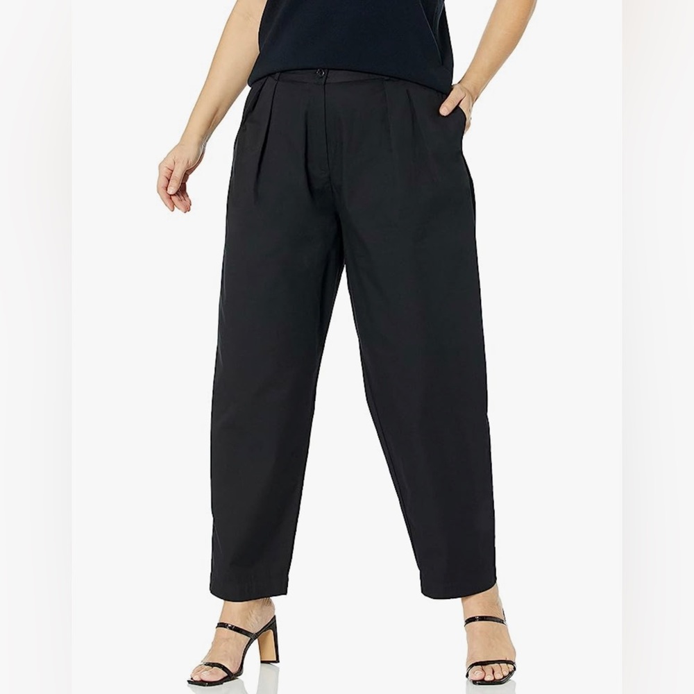The Drop Women's Sharon Pleated Detail Pant